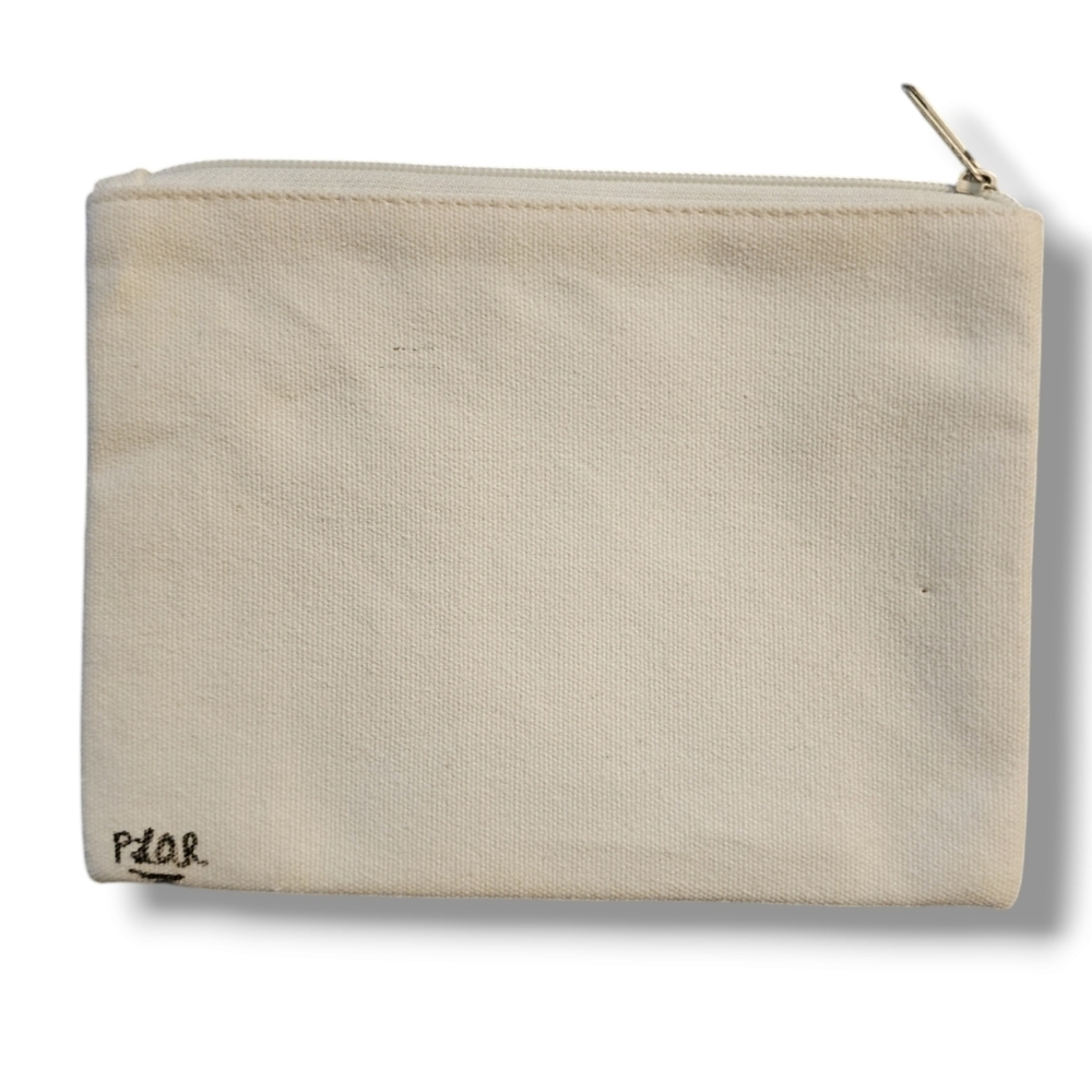 Handpainted Abstract Mod Artwork Small Clutch - Picture 4 of 4